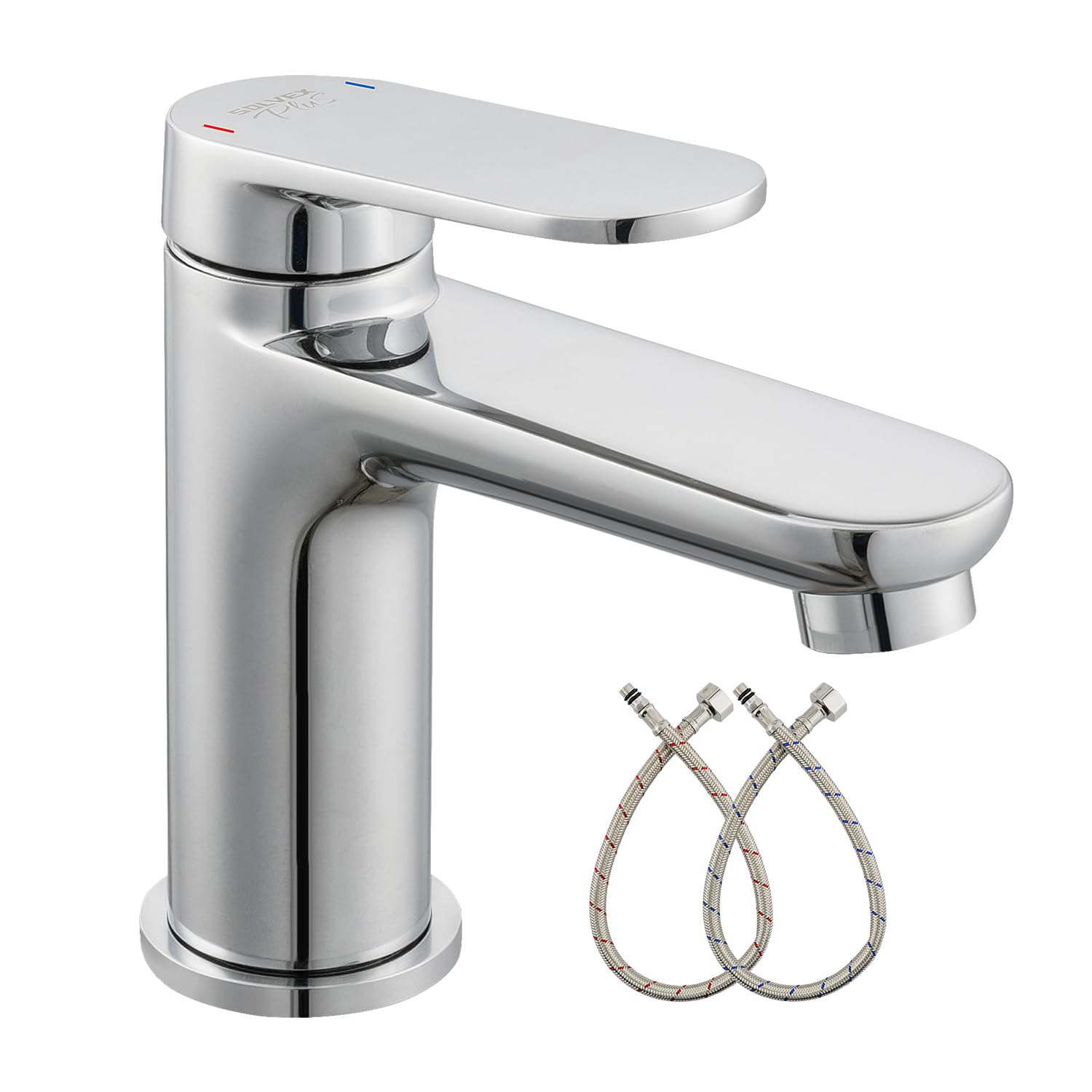 SOLVEX Basin Mixer Tap, Bathroom Sink Taps, Chrome, 991601