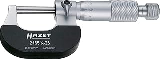 Hazet 2155N-25 0-25mm Precision Micrometer