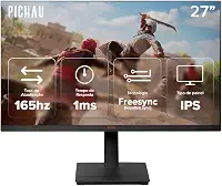 Monitor Gamer Pichau Centauri Pulse 27 | 27 Polegadas | Painel IPS | Quad HD (2K) | 165Hz | 1ms | FreeSync | HDMI/DP | PG-CRPLS27-BL01
