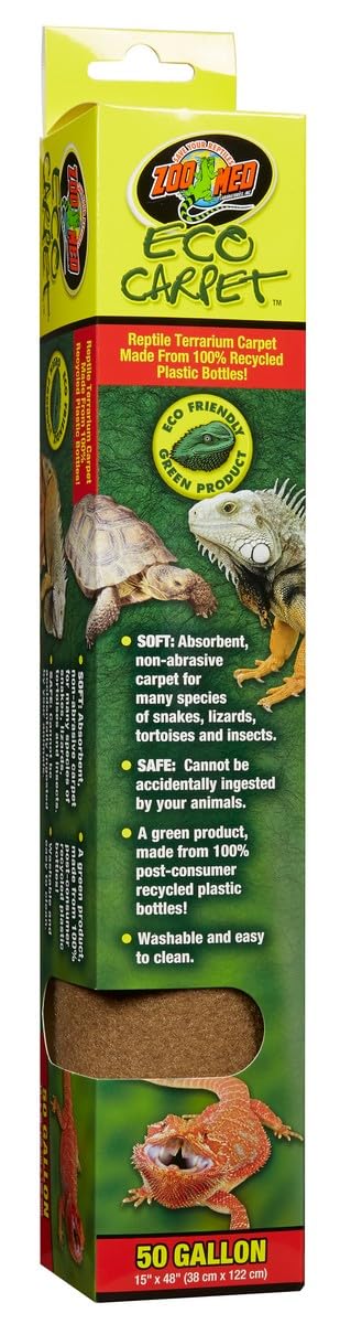 Tapis vert Zoo Med 50g idéal pour créer un décor de jungle tropicale en terrarium