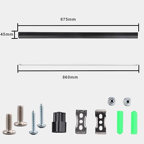 Miniatura 34 de Aiicioo Kit combinado de iluminación T5 UVB – Lámpara de campana de terrario Desert 10.0 y bombilla T5 HO UVB de alto rendimiento para reptiles