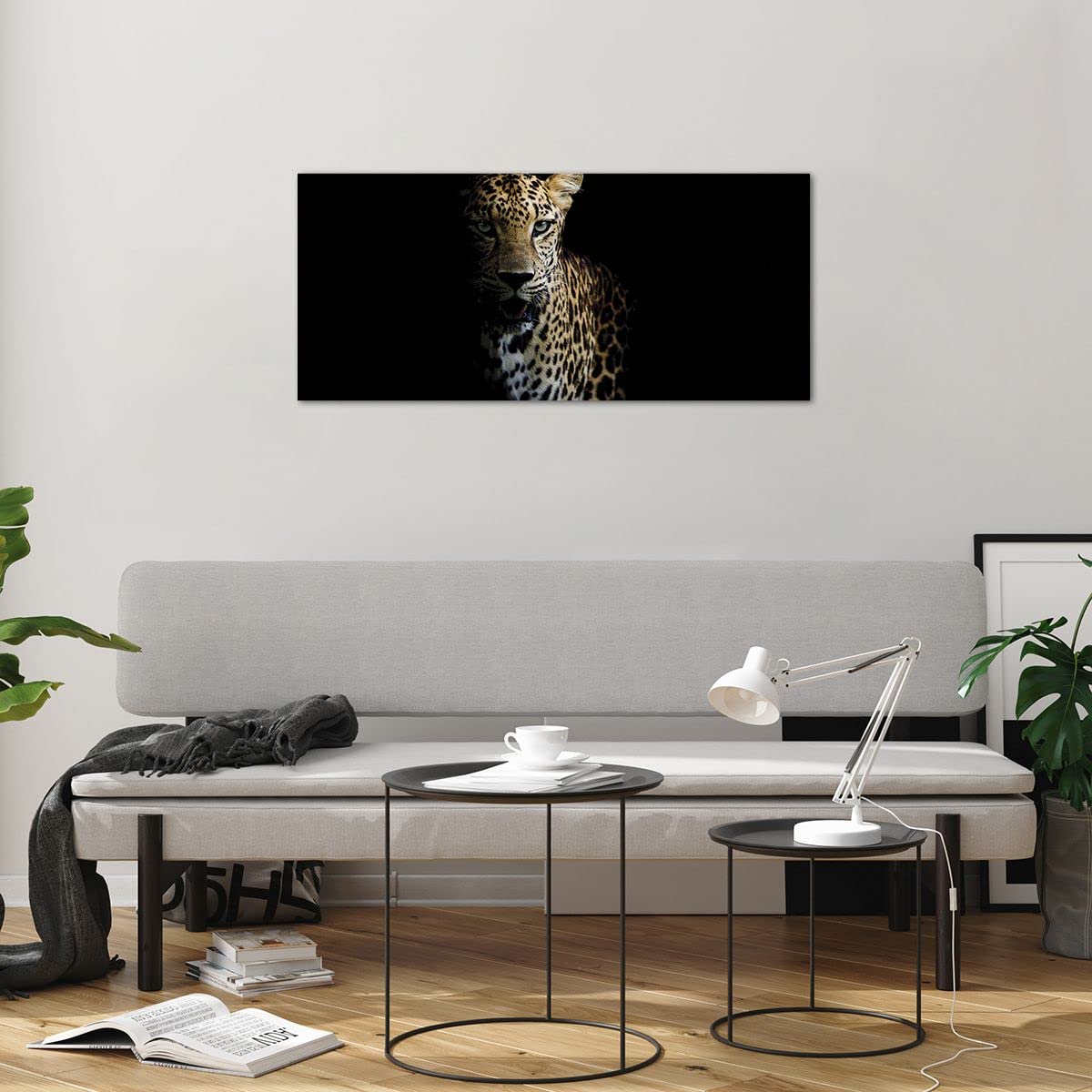 ARTTOR Vidrios Decorativos 100x40cm Cuadro Sobre Vidrio Moderno