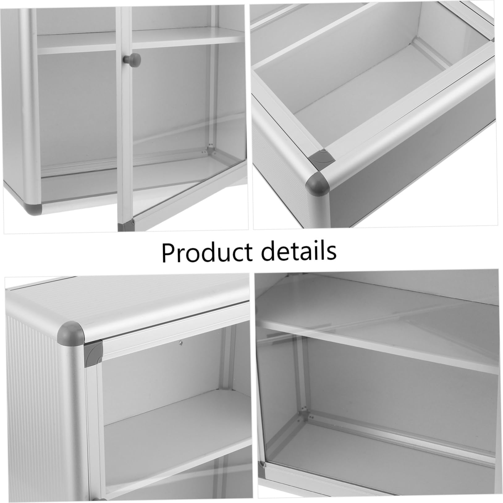ULTECHNOVO Wall Mounted Medicine Storage Box Organizer with Transparent Window Space Efficient Hanging Medical Cabinet for Emergency Aid And in Banks Offices And Bathrooms