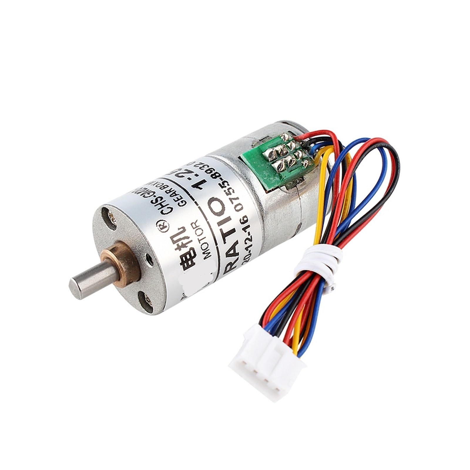 Moteur pas à pas 4 fils CHS-GM20BY DC 5V-12V pour motorisation d'instrument de précision