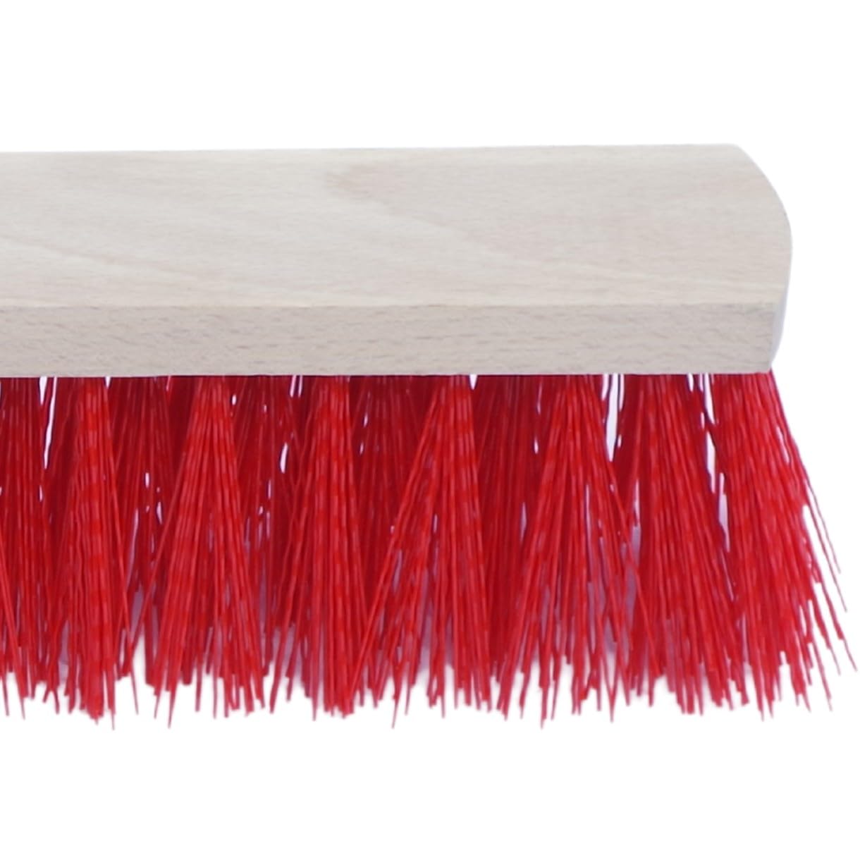 Kolor 2 STK. Straßenbesen Industriebesen Kehrbesen, wählbare Breiten Gartenbesen, Besen für Straßen, Draußen, Hof & Garten, PVC Borsten, Metall-Stielhalter verschraubt (40 cm mit 150 cm Stiel)