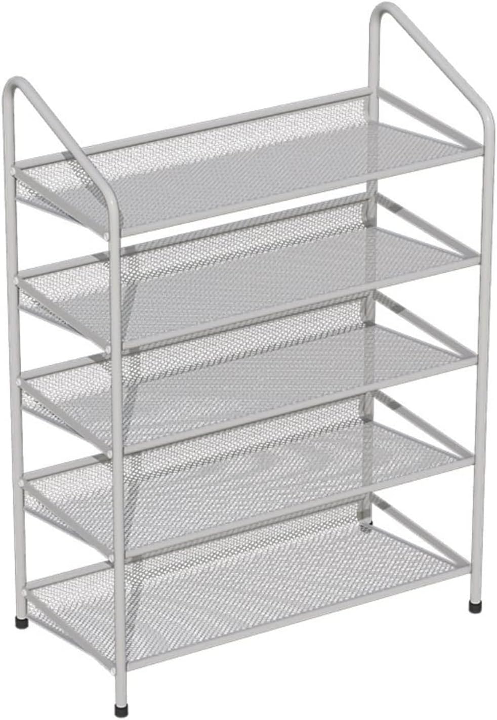 Shoe Racks Simple Metal Shoe Rack Sturdy Iron Shoe Storage Organizer Shoe Shelf for Entryway Closet Bedroom Shoe Shelf Front Door(Gold,65 * 26 * 77cm)
