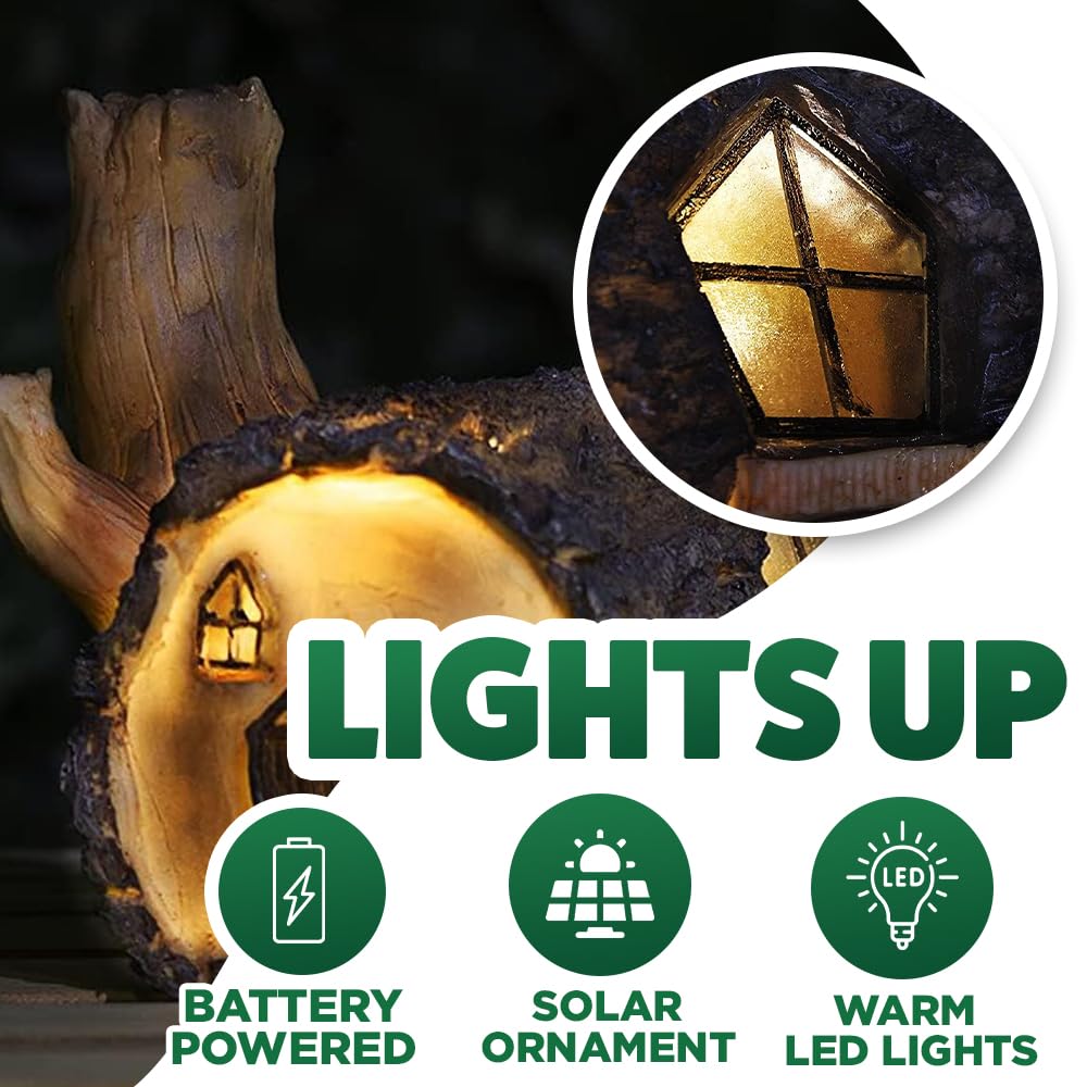 YiLaie zonneverlichting voor buitenwater, wandelpaden van de tuin steiger steiger verlichting op zonne-energie, led zonneverlichting voor achtertuin patio gazon, auto on/off-warm wit