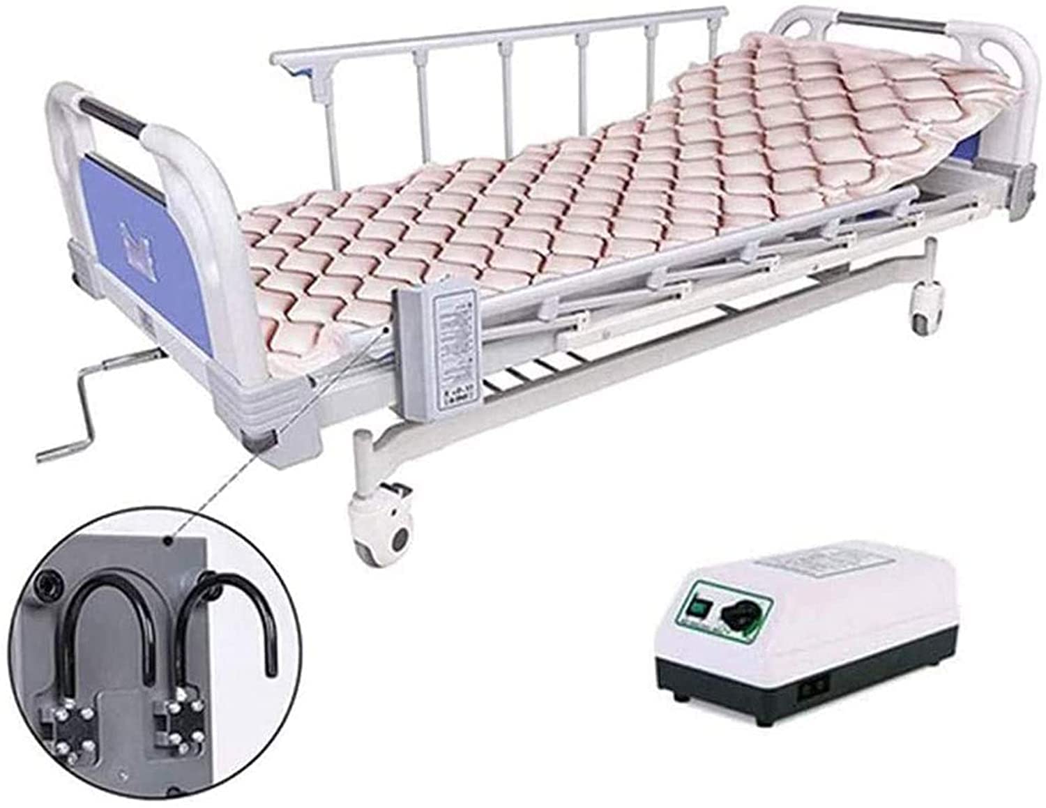 Colchón de Aire antiescaras Tipo Bola portátil, colchón de presión alterna para Ancianos de hospitales, Tratamiento de úlceras por presión de Pacientes en el hogar