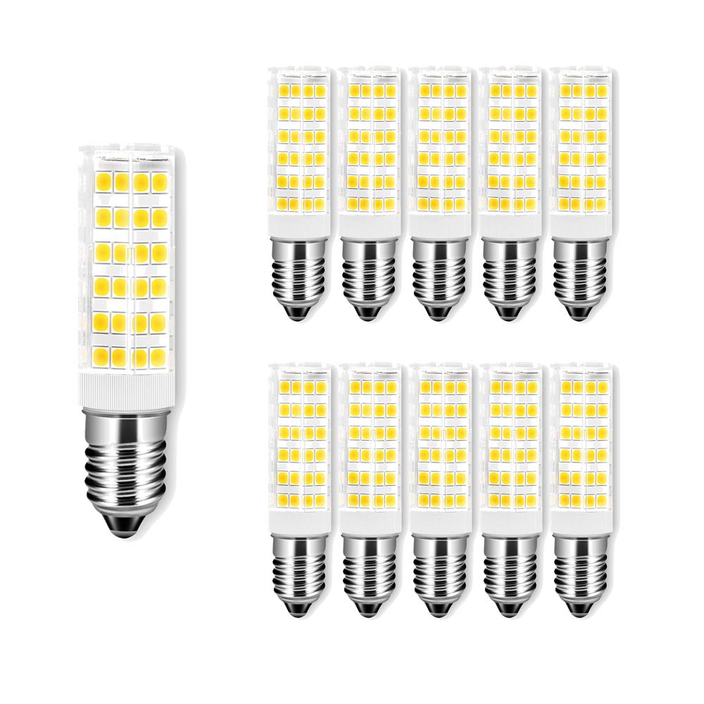 Lampadine a LED Lampadine LED E14 da 7 W, SMD 2835, equivalente alogena 65, Attacco a Vite Piccolo, Angolo del Fascio di 360 Gradi 650 Lumen, Caldo