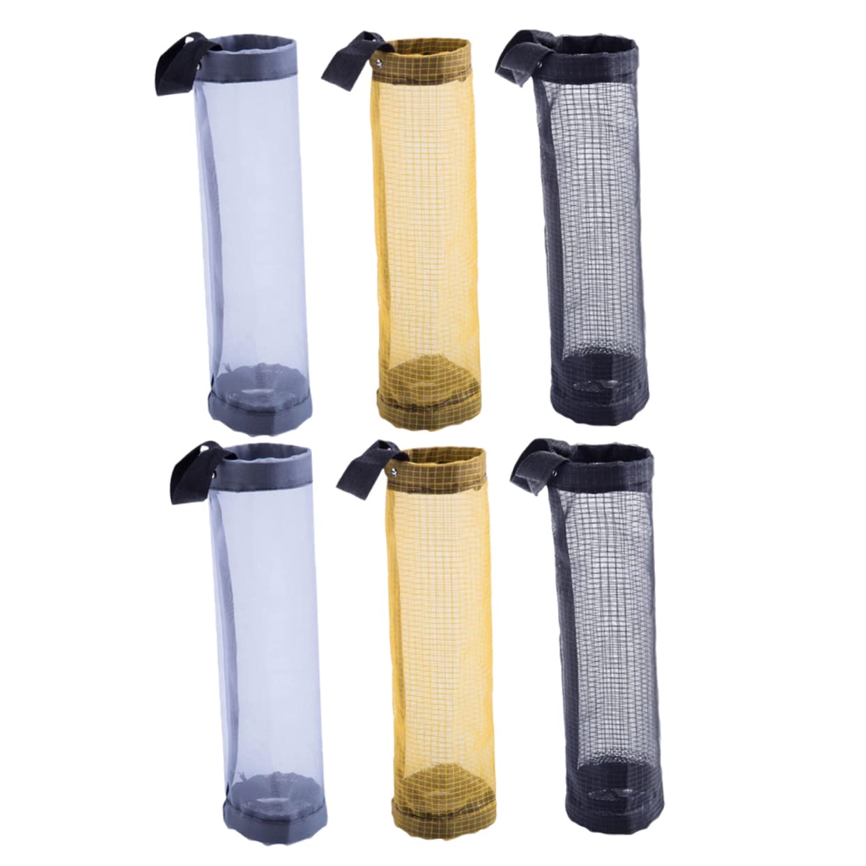 Cabilock 18piezas Organizador Colgante De Bolsas De Plástico Dispensador Multifuncional De Bolsas para Cocina Baño y Closet