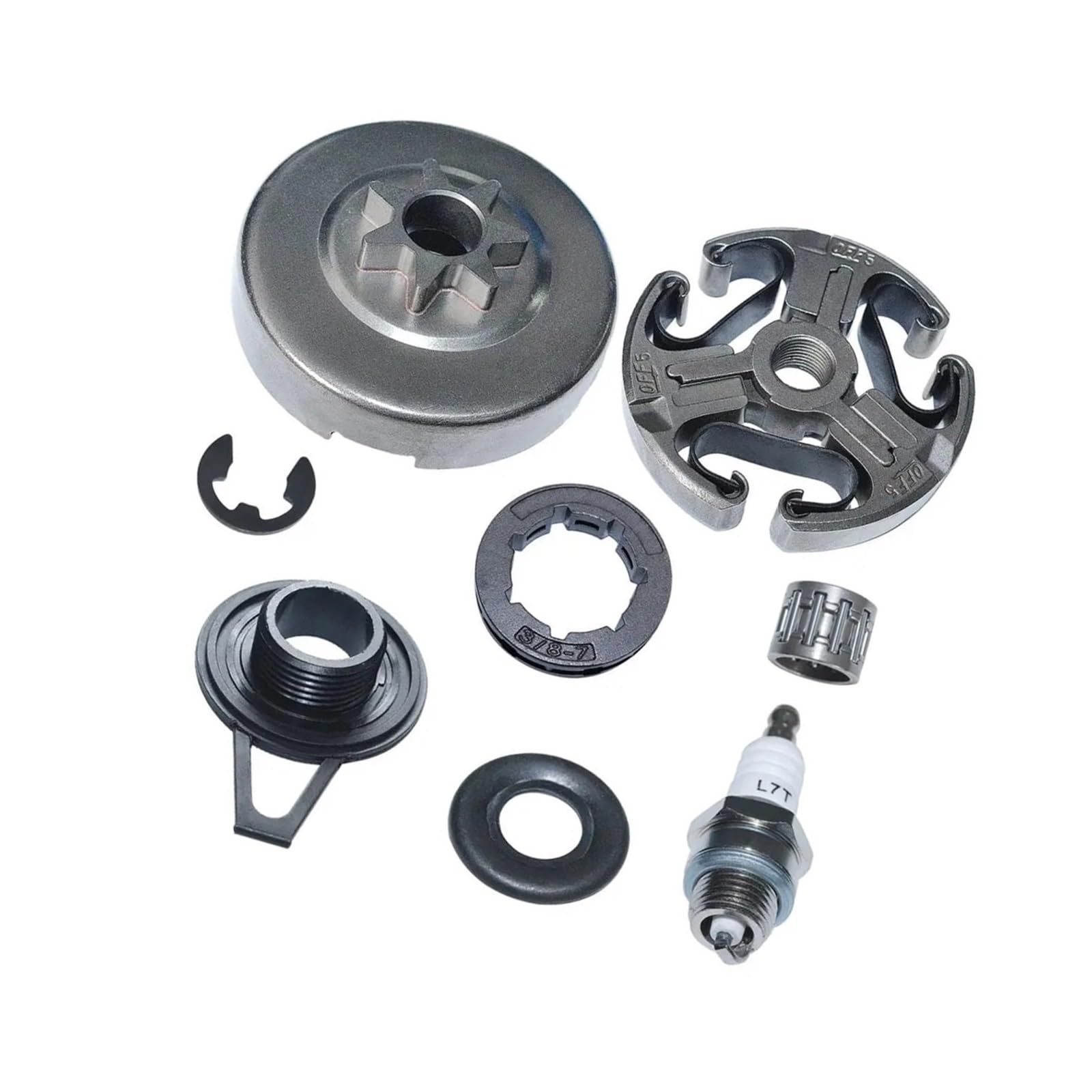 Kit pignon d'embrayage .325-7T de rechange 503 93 24-71 pour tambour 371 XP
