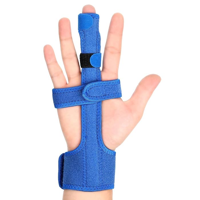 Buy Finger Splints Set, Trigger Finger Splint Wrist and Finger Knuckle