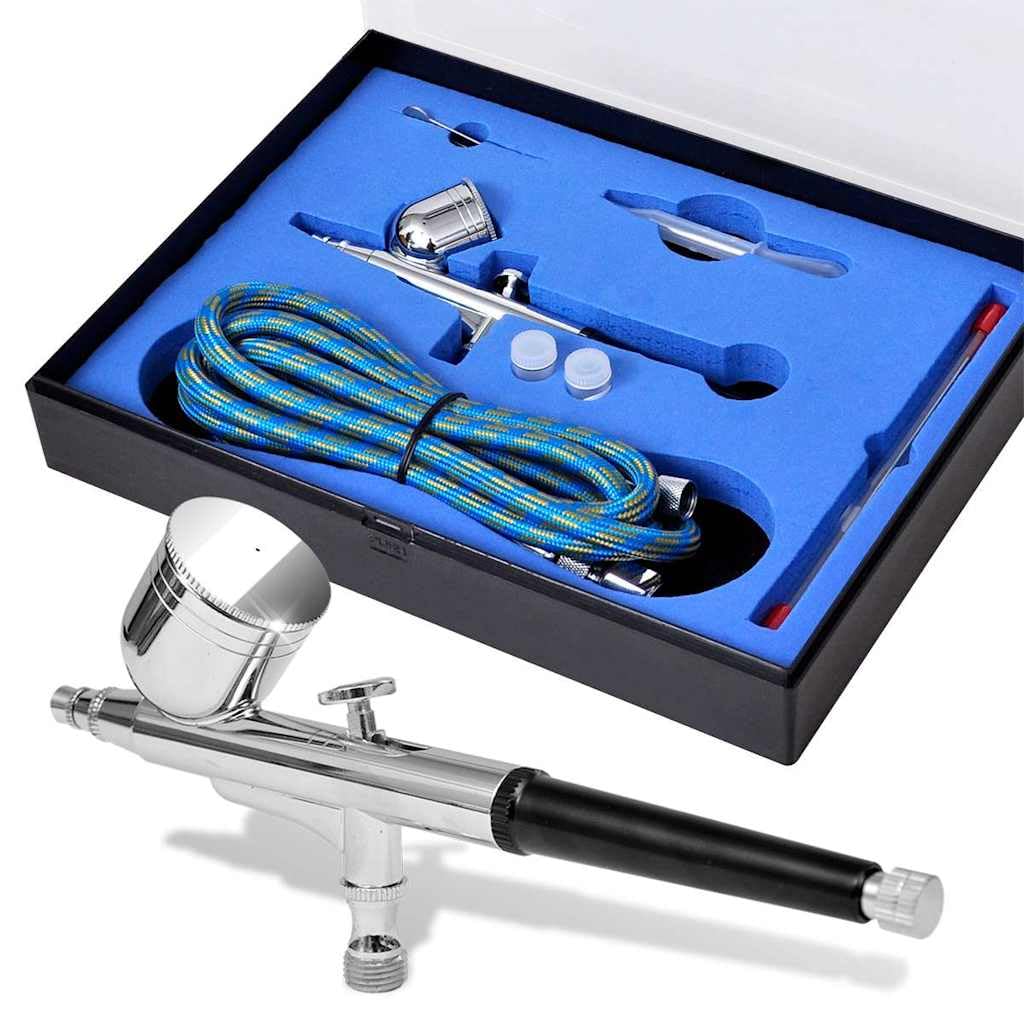 Airbrush-Set 0.2/0.3/0.5 mm Düsen & Nadeln Modellbau Pistole