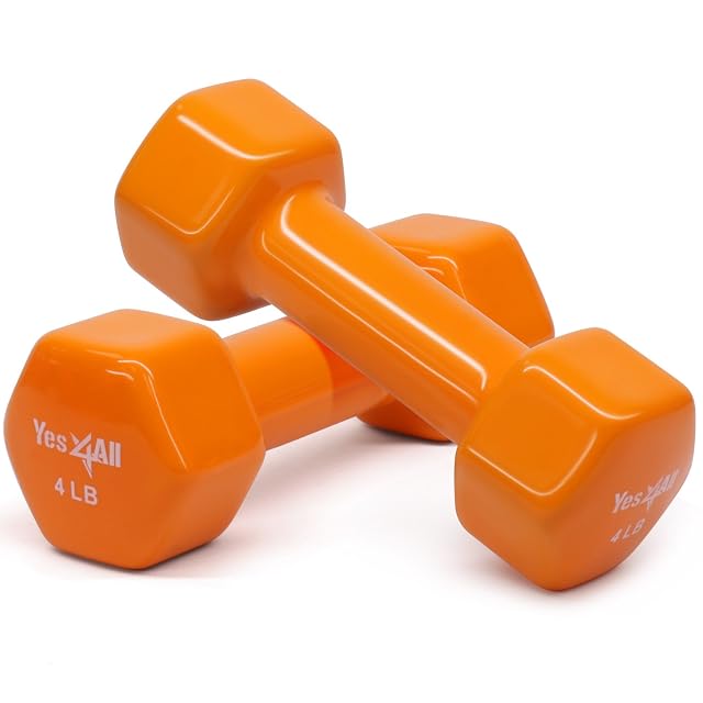 Yes4All Adjustable Cast Iron Dumbbell Sets 40-200LBS with Connector Option Weights Set For Home Gym Strength Training Full