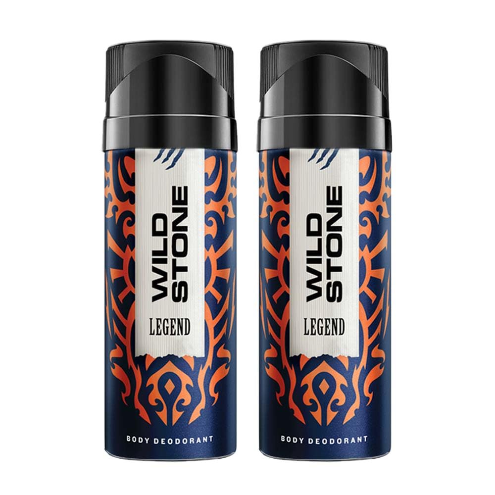 Legend Long Lasting Deodorants For Men, Spray 150Ml Each (Pack Of 2)