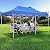 HOTEEL 10x20 Heavy Duty Pop Up Canopy Tent Outdoor Canopy Tent for Parties, Commercial Instant Waterproof Canopy Wedding Event Tent with Roller Bag, UV 50+Portable Shelter, Thick Hexagonal Legs, Blue
