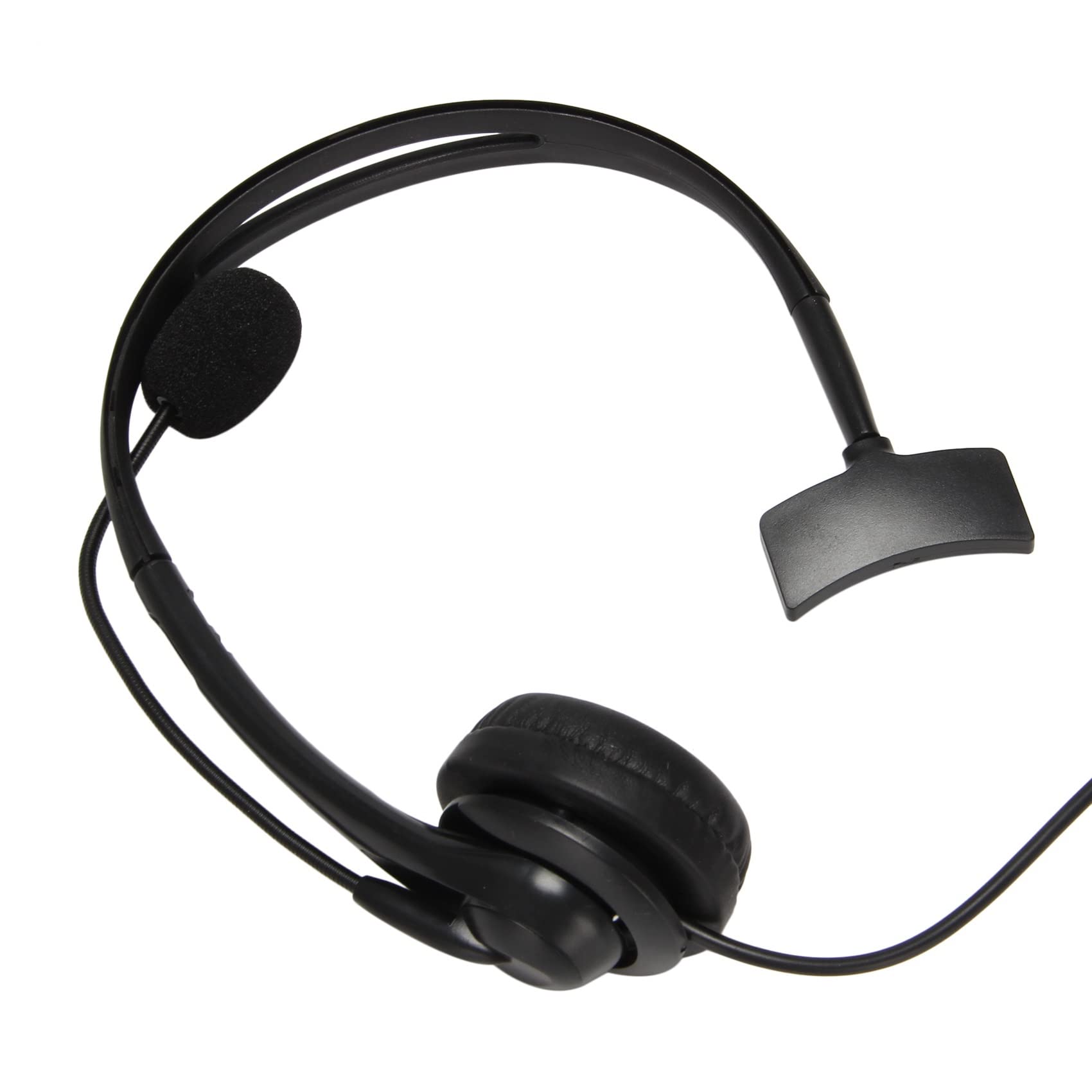 10X Cuffia USB per Call Center con Microfono A Cancellazione di Rumore Cuffia Monoaurale per PC Home Office Servizio Telefonico Collega E USA