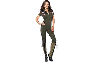 Authentic Top Gun Couple Costume for Maverick Aviators