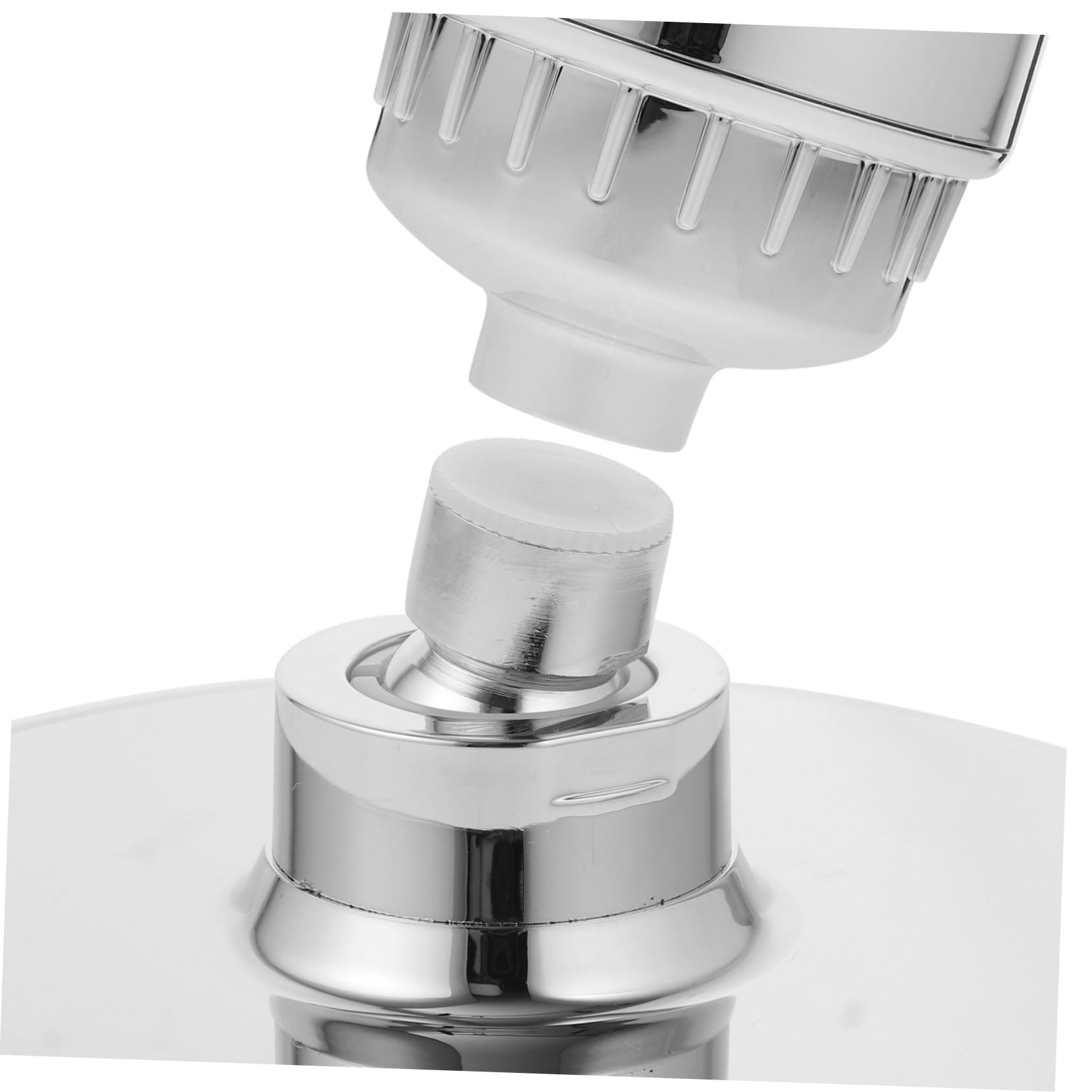 Cabilock Filtro Ducha Antical con Sistema de Filtración Múltiple Cabezal Giratorio para Agua Dura Ducha y Purificada Recambio para Cabezal Roto