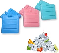 6 x Lunch Refrigeration Blocks, Cooler Block, Ice Block for Insulated Bag, Ice Block for Cooler Bag, Ice Block for Cooler Bag, Ice Block for Ice Box