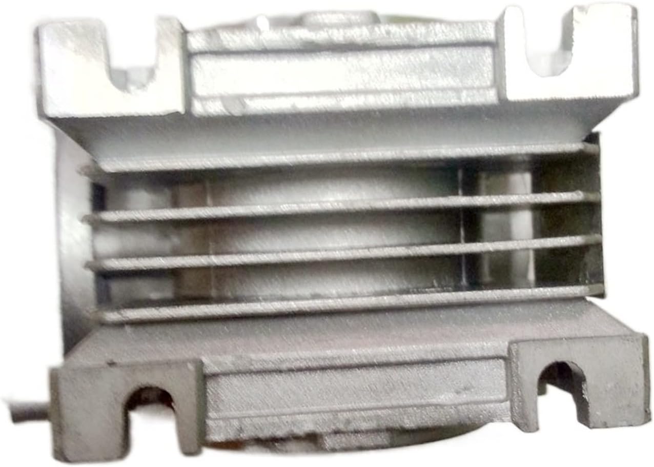 Speed Box Worm Reducer of Nema 23 Motor, 5:1 to 80:1 RV030 Worm Gearbox Speed Reducer Reducer Gearhead (Size : Ratio 80 to 1)