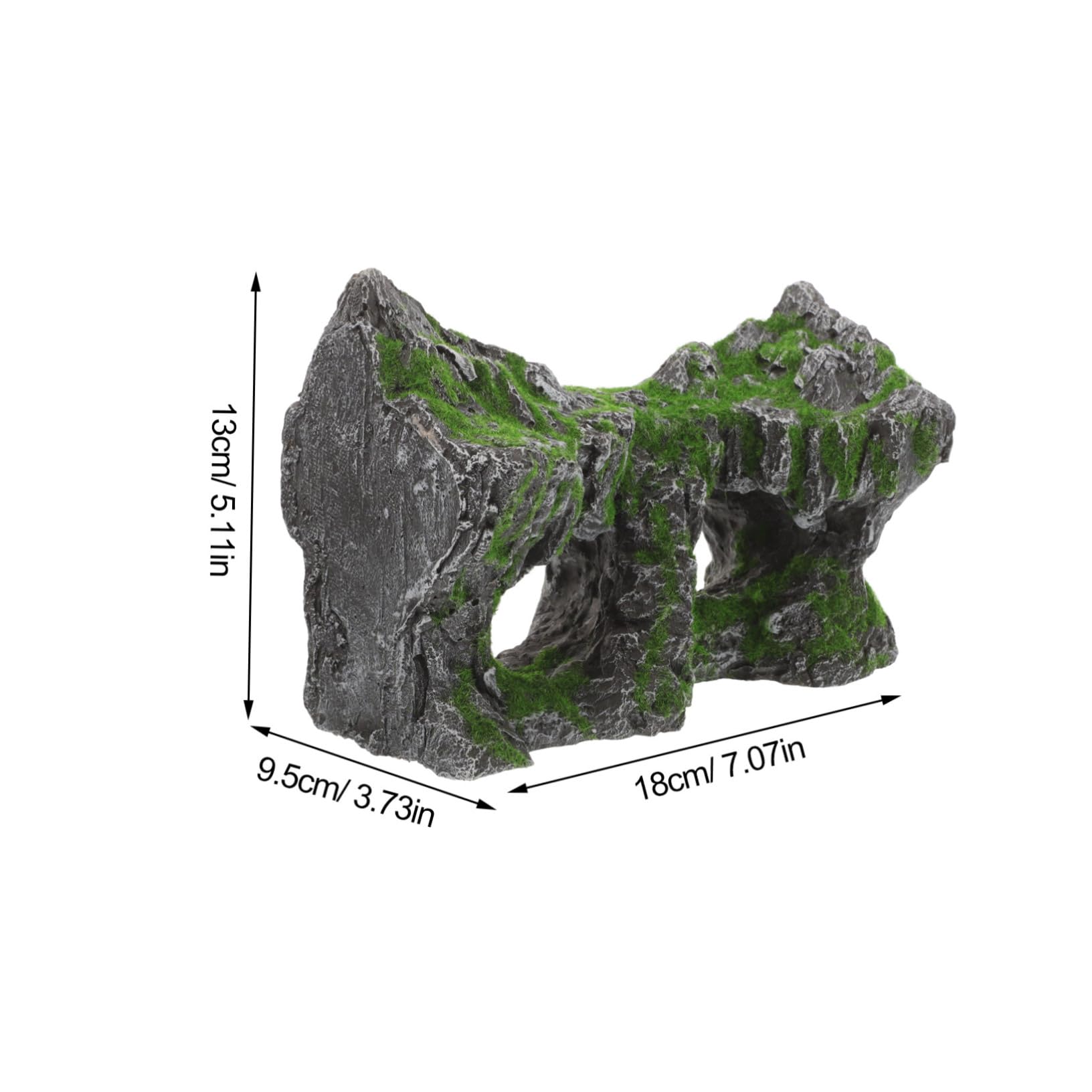 Aquarien Steingarten Modell Aquarien Landschaftsdekor Kleiner Simulations Bergmodell Fischversteckhöhle Zubehör Pflanzen Декоратив