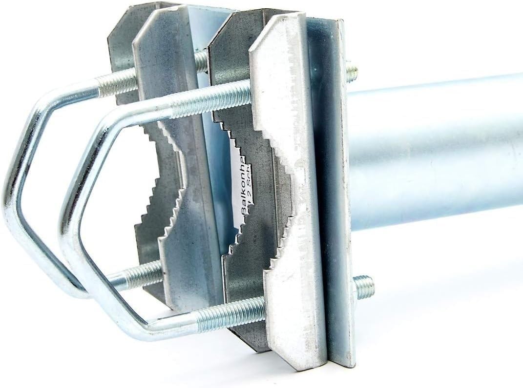Support de mât en acier - 40 cm - Pour antenne satellite