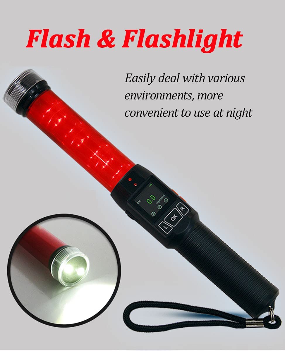 Tester alkoholu Cyfrowy alkomat Test Szybki wysokiej precyzji Wyświetlacz OLED Breathalyzer