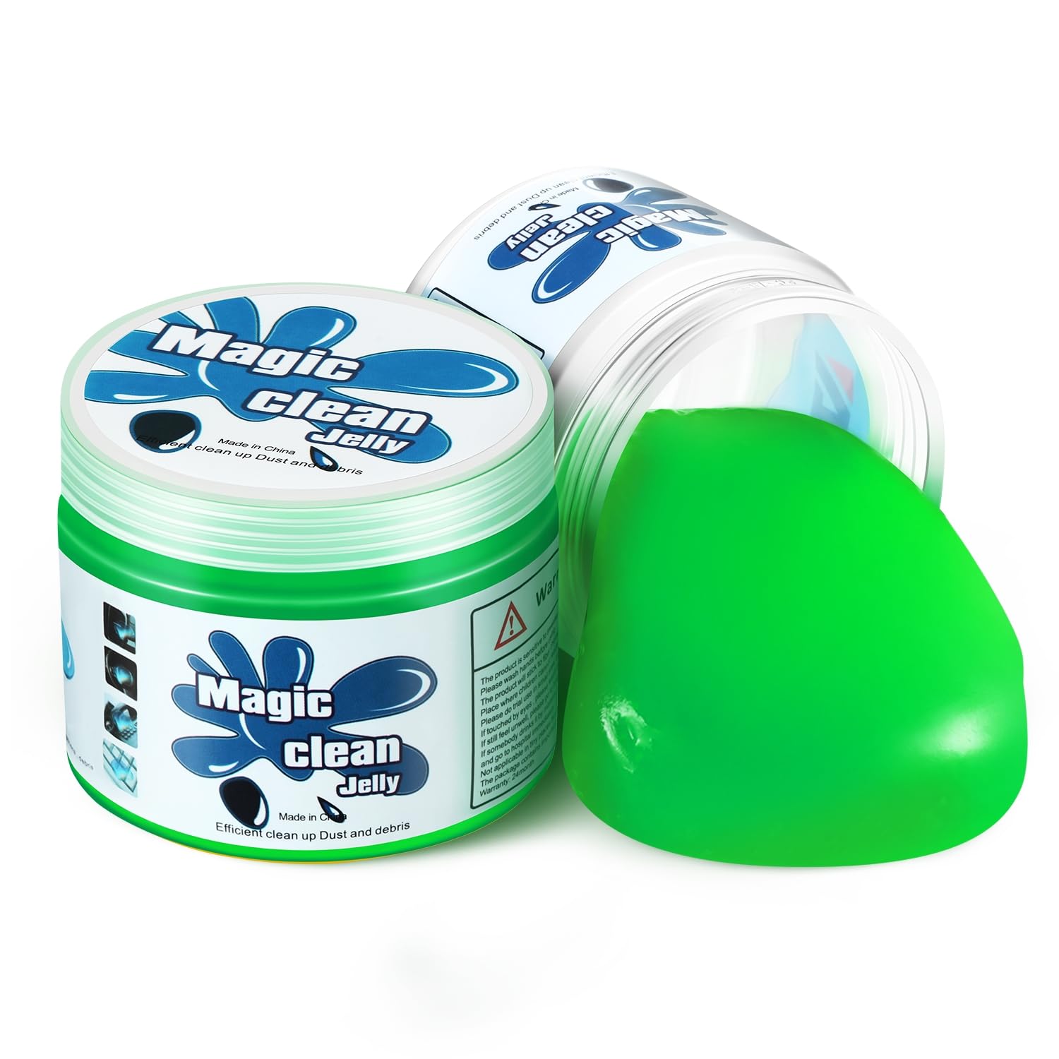 Lot De 2 Gels De Nettoyage Pour Voiture - Nettoyage De La Poussière Et