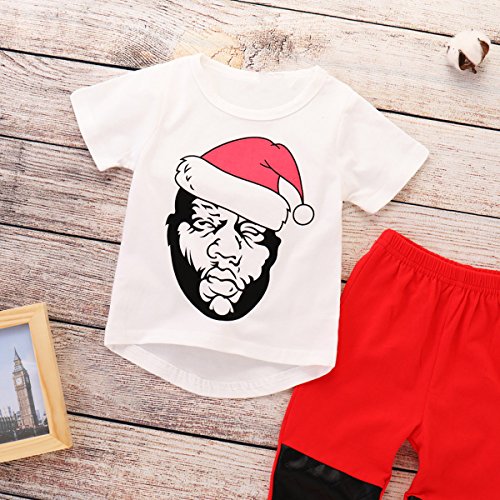 Hinzonek Kleine Jongen Kleding Set Peuter Baby Bedrukt Shirt Met Korte Mouwen Tops Broek Outfits - Afbeelding 7