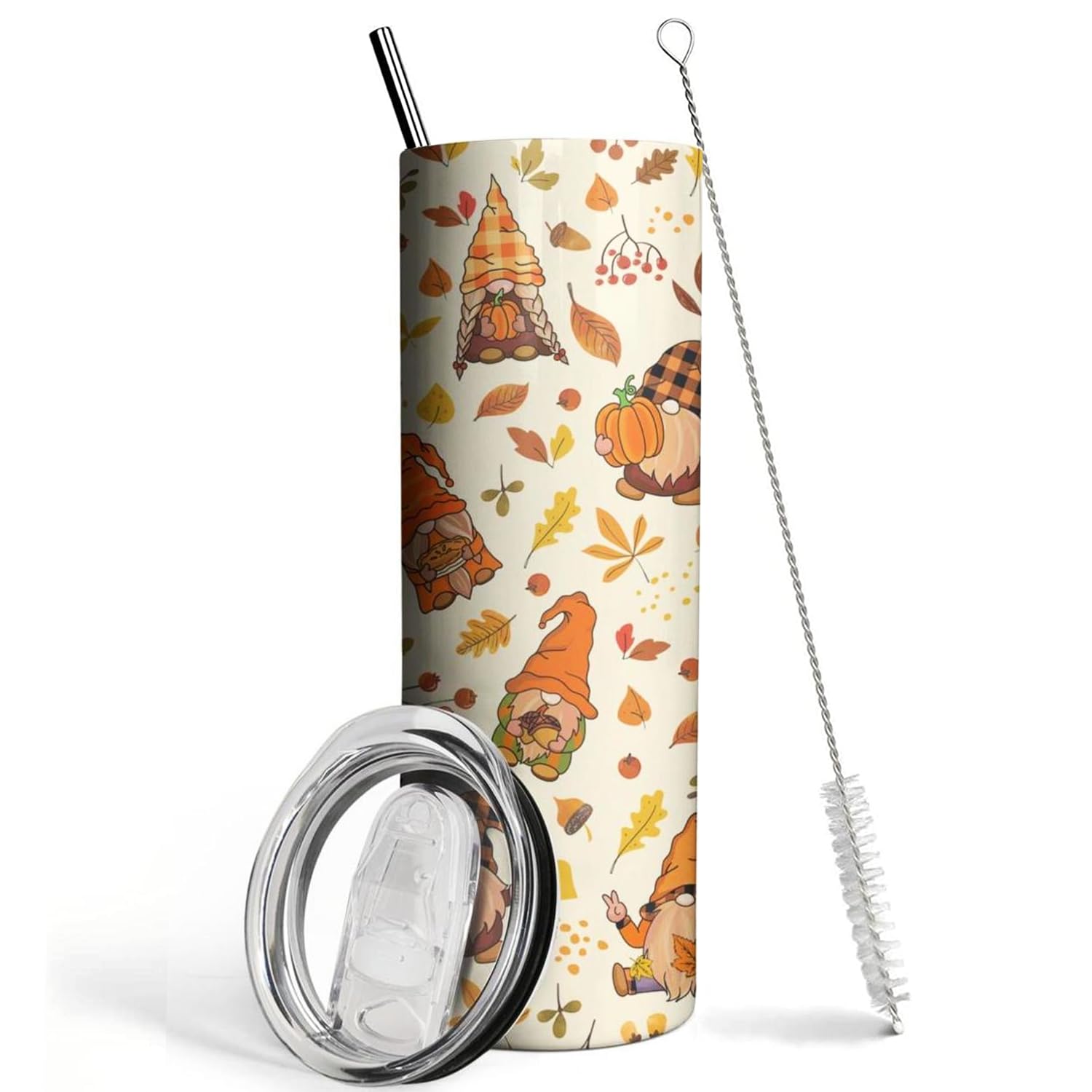 Ceovfoi Fall Gnomies Tumbler