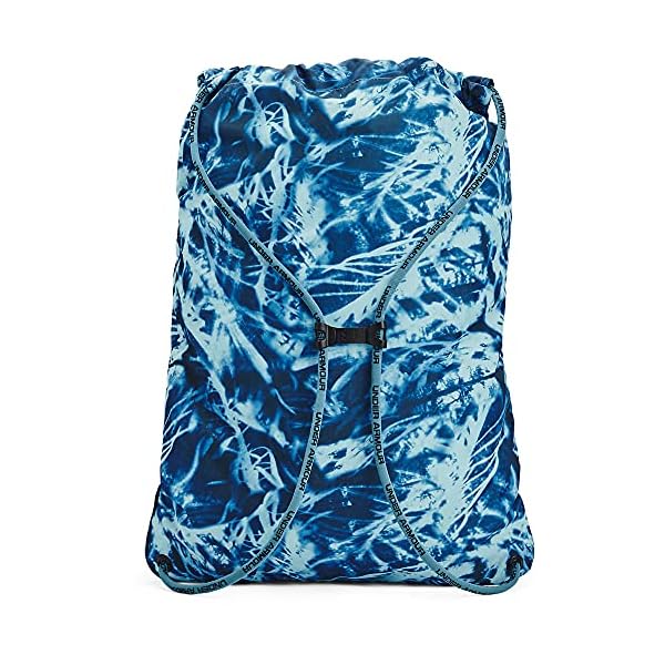 Under-Armour-Adult-Undeniable-20-Sackpack-Black-007Blue-Flannel-One-Size-Fits-All Under Armour Adult Undeniable 2.0 Sackpack , Black (007)/Blue Flannel , One Size Fits All