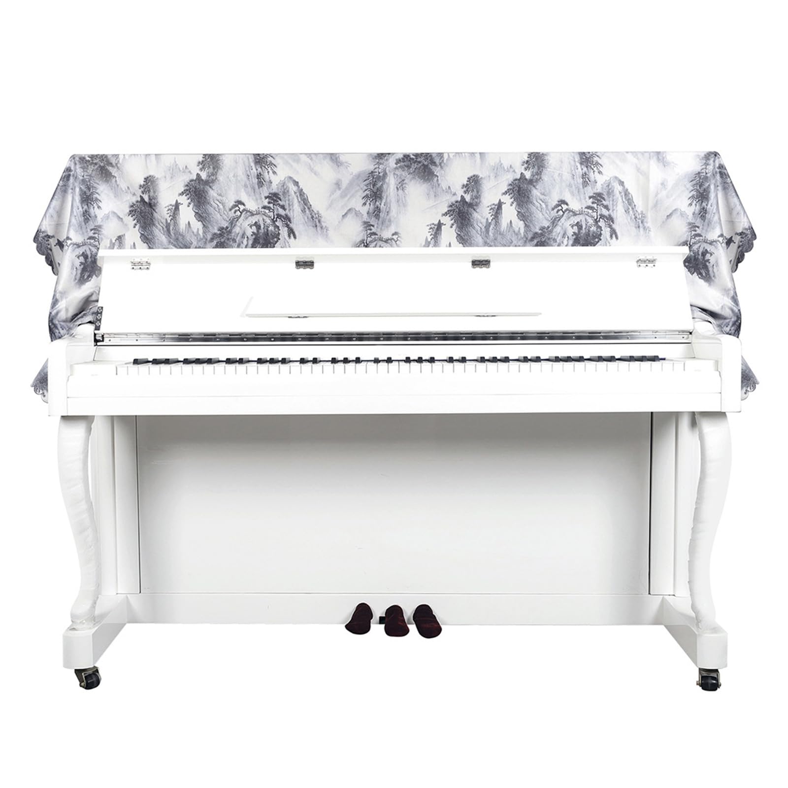 Copertura per pianoforte digitale, copertura in panno per tastiera elettrica acustica digitale a 88 tasti