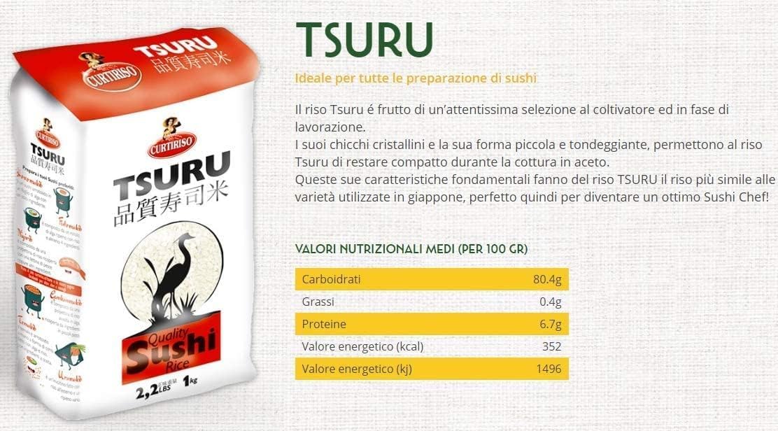 Italian Gourmet riso per sushi Sushireis aus Italien Vorrat 12 x 1kg Pack