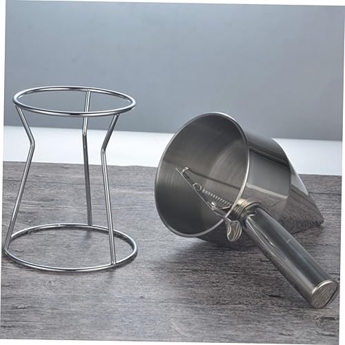 Miniatura 7 de BESTOYARD Herramientas de panadería, dispensador de embudo para hornear, 2 unidades, embudo de acero inoxidable, bolas de pulpo, herramientas para