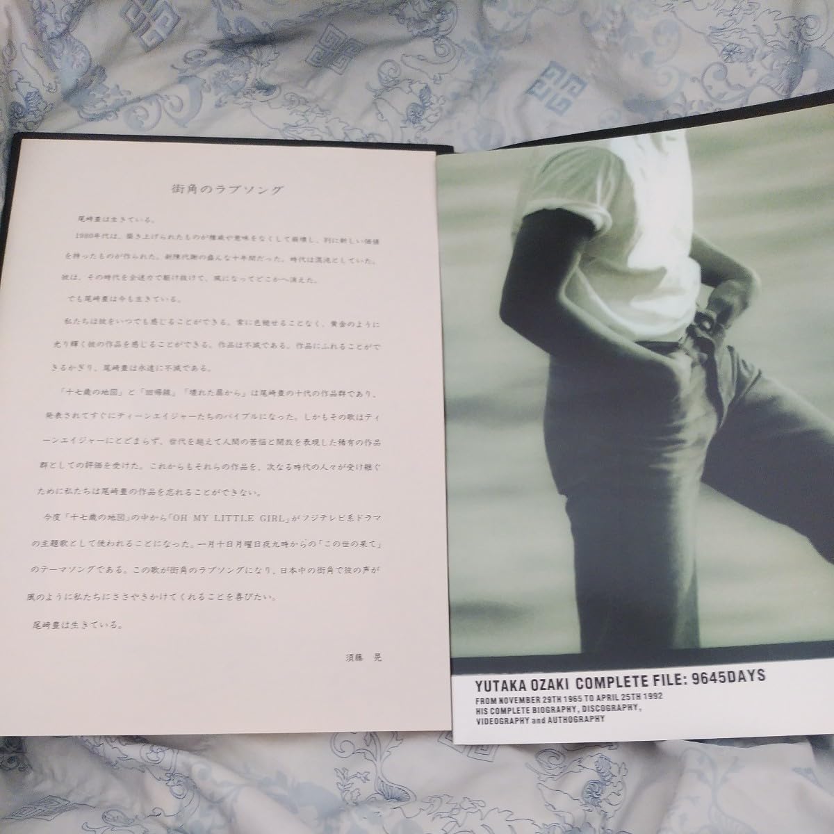 尾崎豊 コンプリートファイル 9645DAYS 非売品 レア品 希少 ソニー