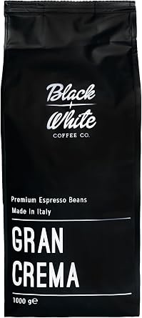Black and White Coffee Co. Gran Crema Çekirdek Kahve, 1 kg
