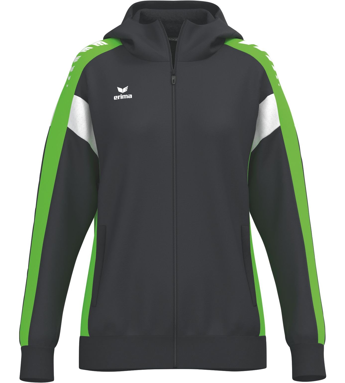 Erima Women's Noir Hooded Sweatshirt Celebrate 125 Training