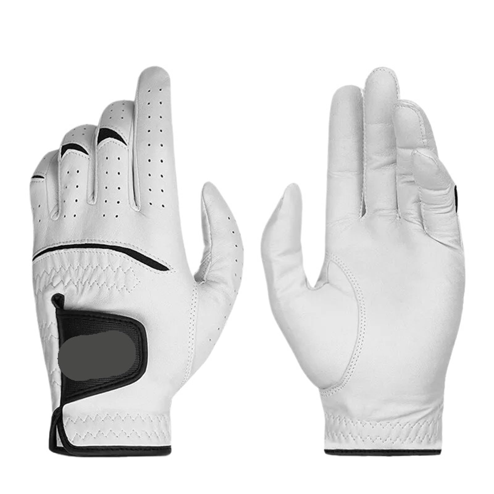 Guanti da golf antiscivolo for golfisti mancini 2 pezzi per Adulta