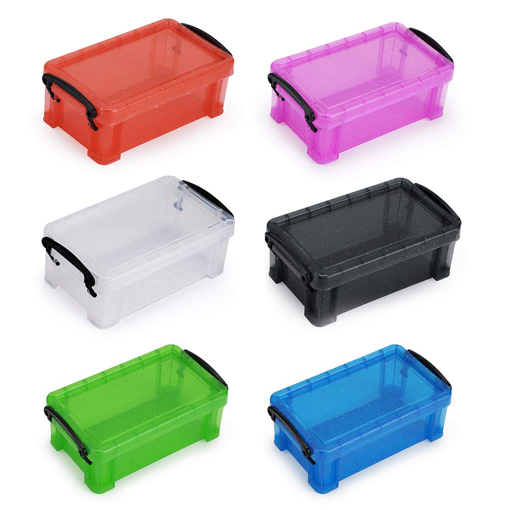 Amazon.co.jp: 多機能 小物収納ケース プラスチック ふた付き