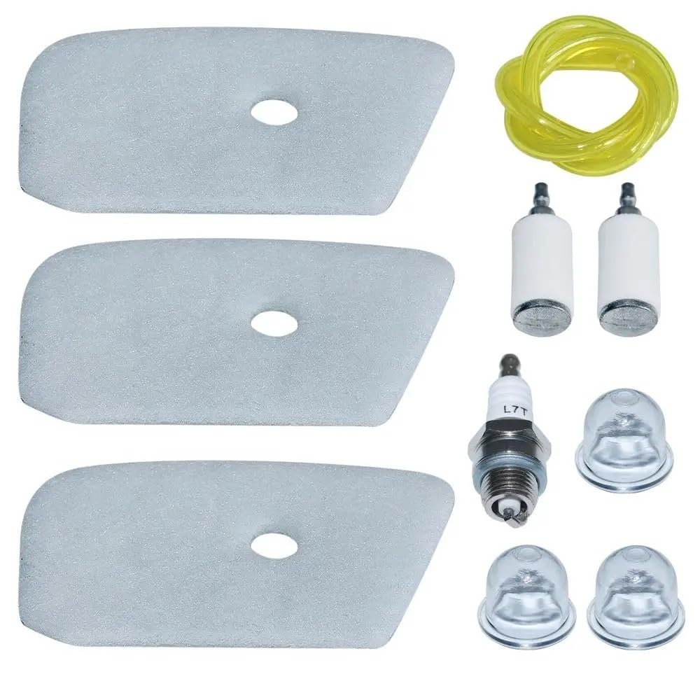 Kit de línea de Filtro de Combustible y Aire Apto for cortadora de Hilo 125L 128LD 128CD 128L 125R 128C 128R 530150253 358791300 358791980