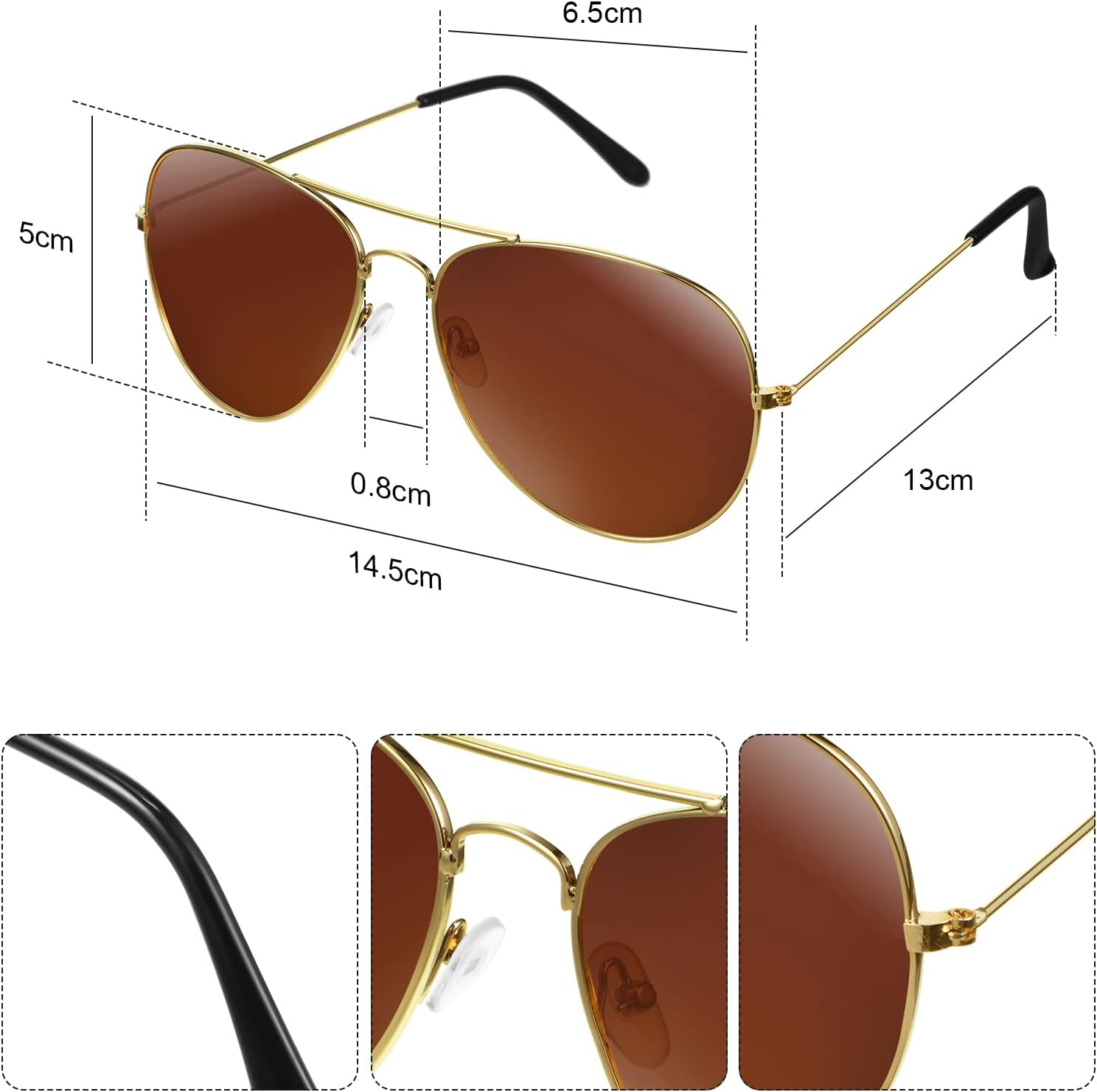 Mepase 4 Pcs Halloween Mens Disco Costume 70s Outfits 60s Hippie Costume Clown Floral Vintage Shirt Afro Wig Necklace Glass - Image 3