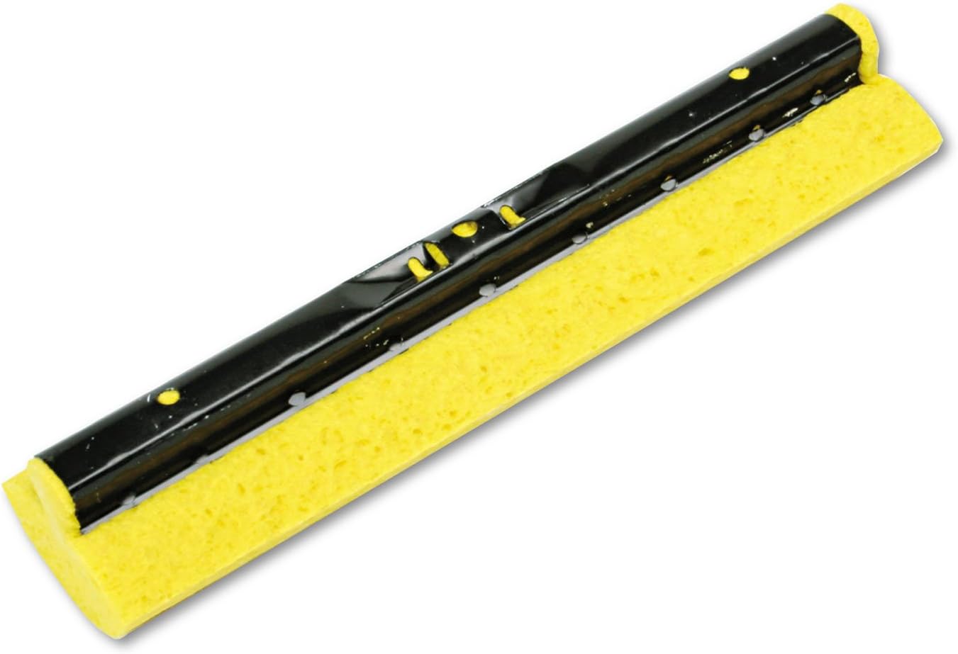 Rubbermaid 6436 12" Length, Yellow Color, Steel Cellulose Sponge Mop Replacement Head (Pack of 12)