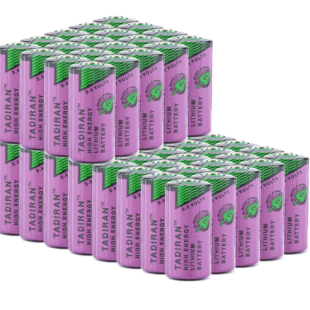 60 Pack 3 6V 1650mAh TL-5955 2 3 AA Lithium Battery for Tadiran TL-2155 TL-4955 TL-5155 TL-5955 SL-361