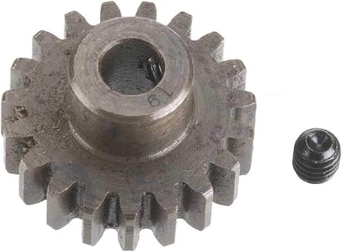 Extra duro de acero 5mm Bore 1módulo Piñón 19T Extra duro de acero 5mm Bore 1módulo Piñón 19T