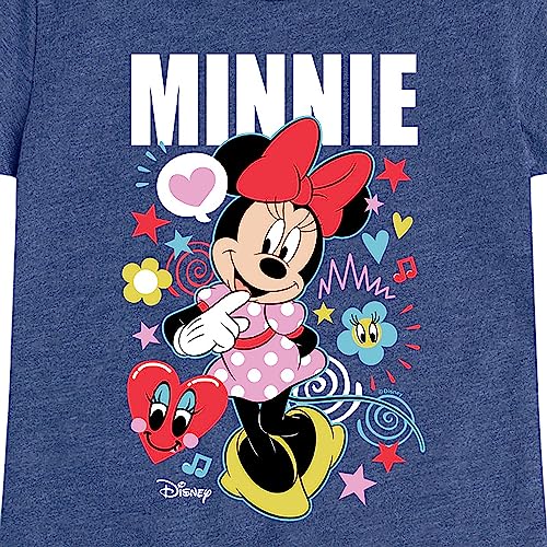 Image of Disney - Jr. - Minnie - Girls Fitted Short Sleeve Tee
