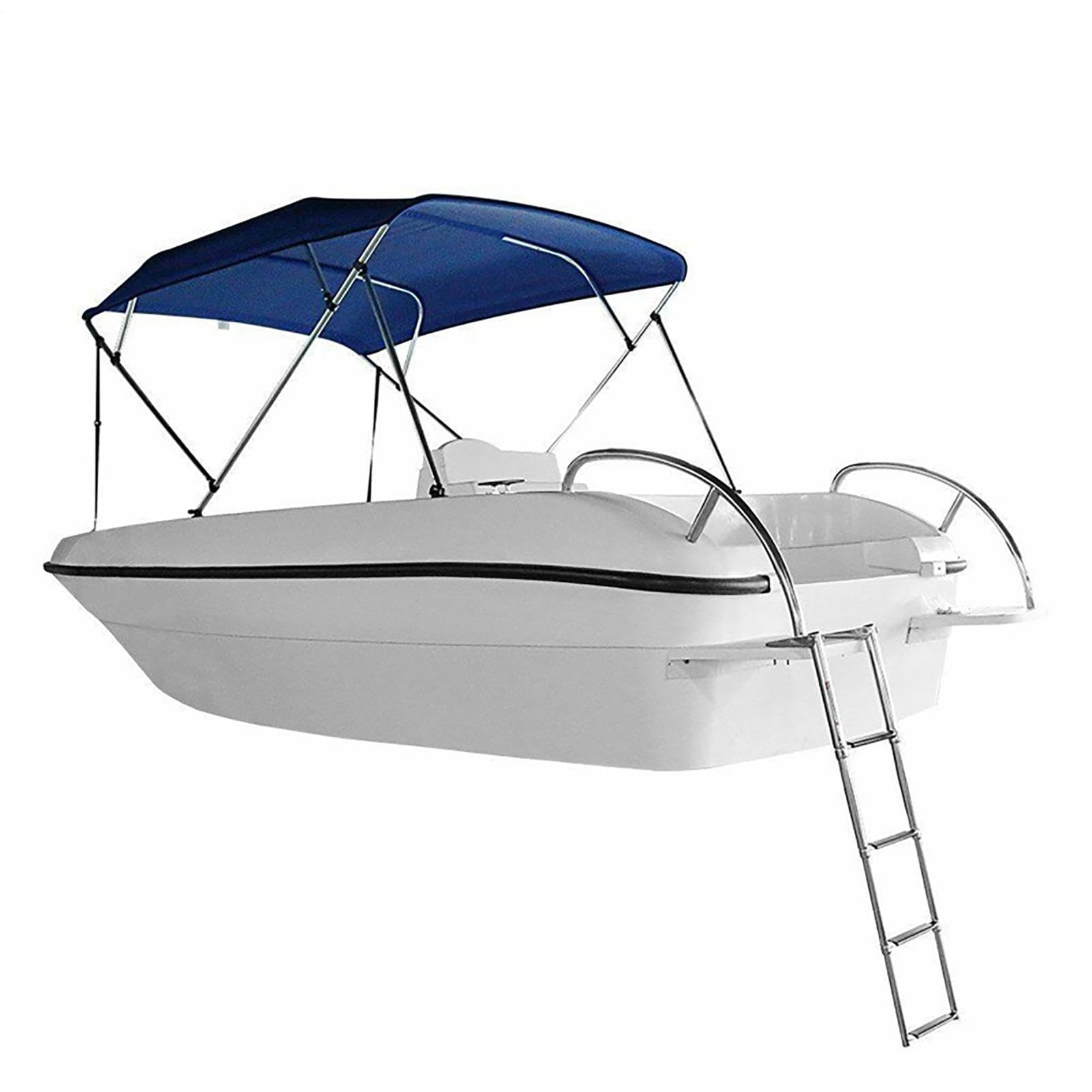 Estensibile Realizzata in Acciaio Inossidabile con 3 Gradini Antiscivolo | Telescopica per Yacht per Barca Yacht Piscina Ponte Uso Universale