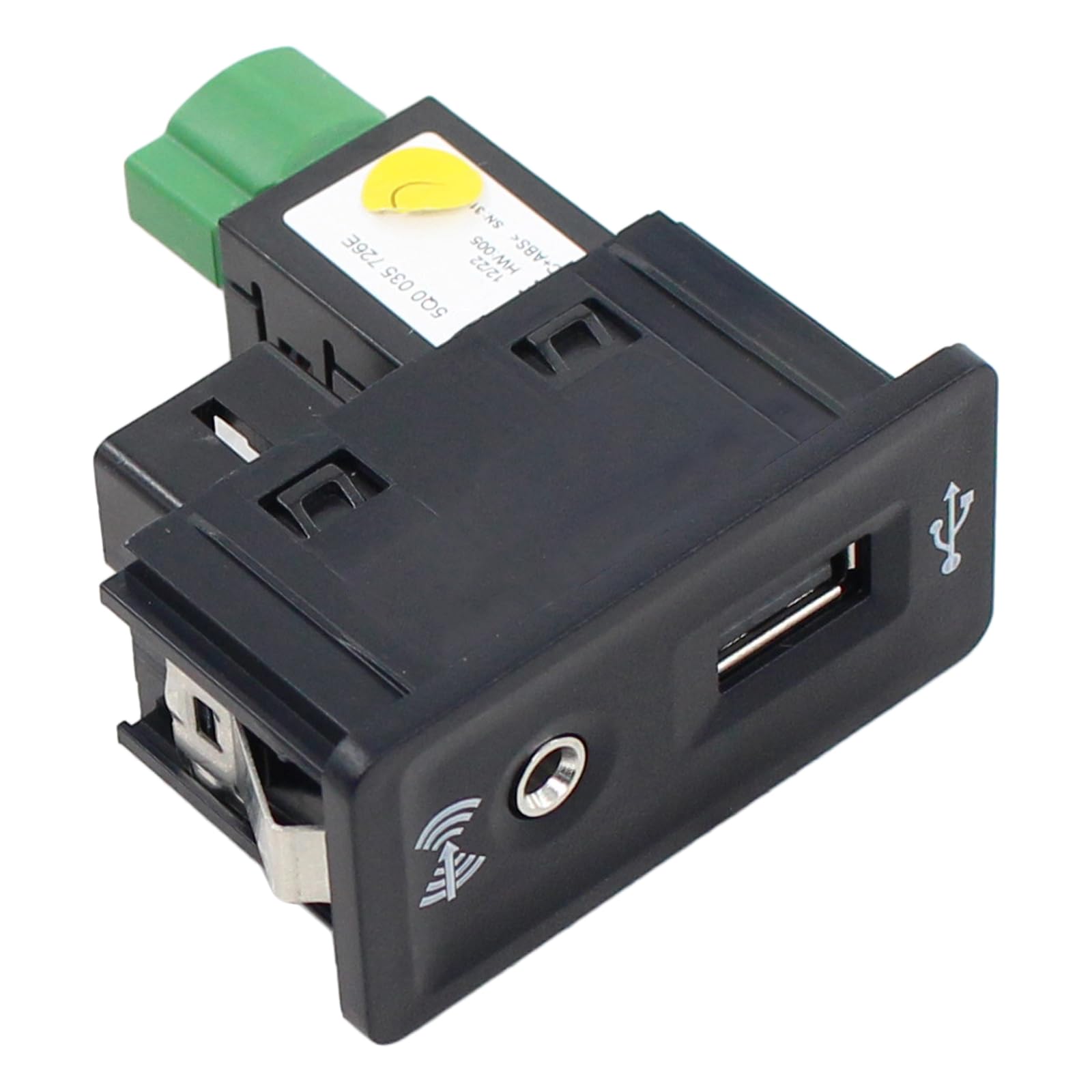 USB Aux-in Buchse USB Anschluss Stecker Aux In Adapter für Passat B8 Transporter T6 Golf 7 Golf VII Beetle 5C für Sharan 7N Caddy für Crafter für Jetta für Amarok Arteon Camper Alhambra Ibiza Leon 5F