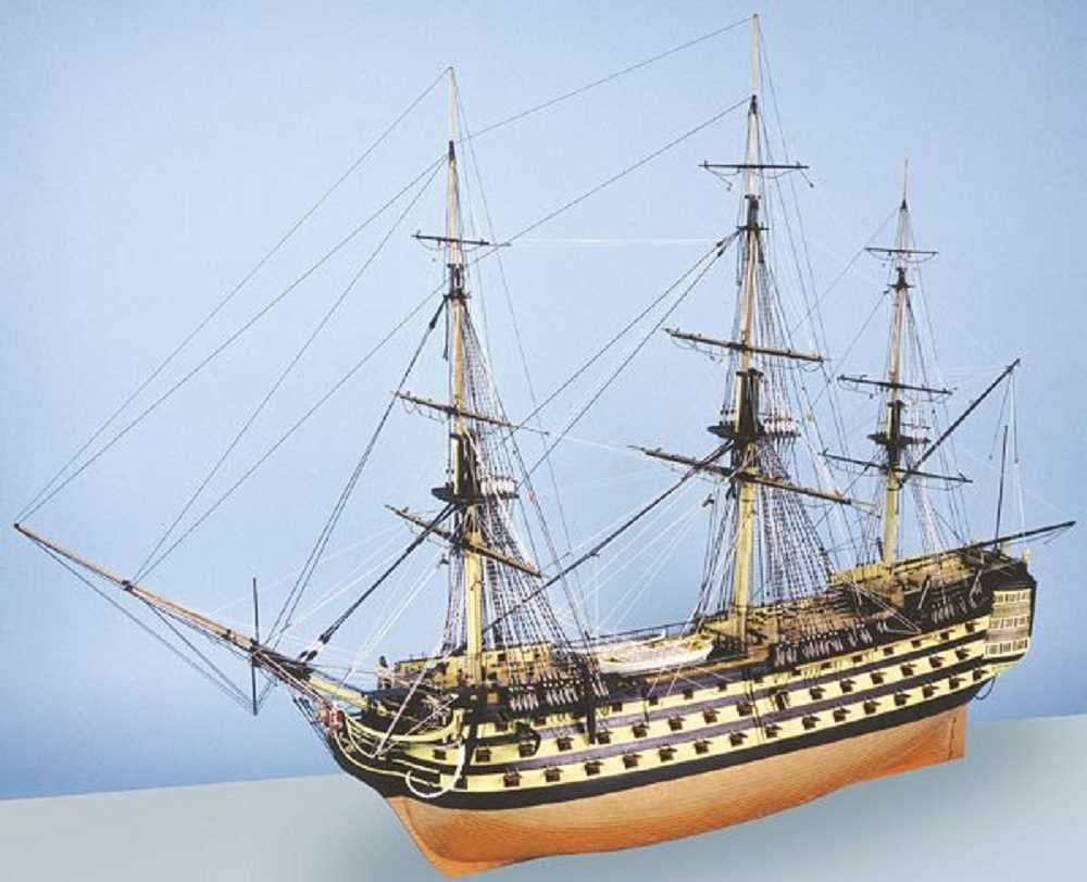 Krick Modelltechnik Hms Victory 1: 72 Set per costruzioni