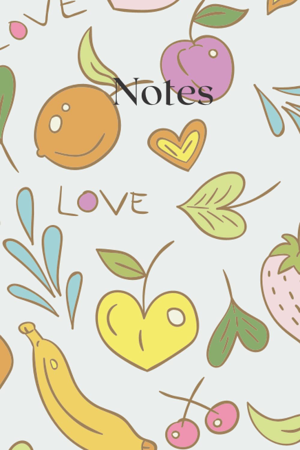 Notebook: Cheerful Pages